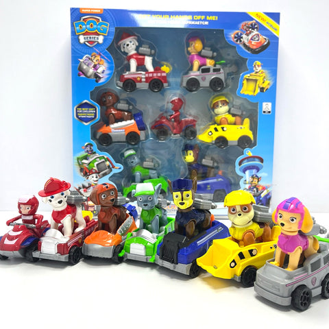 Pack 7 figurines Paw Patrol