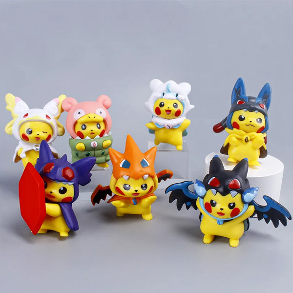 Pack 7 figurines Pokemon