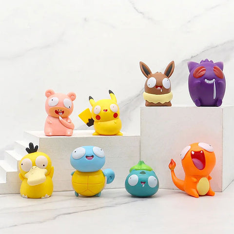 Pack 8 figurines Pokémon
