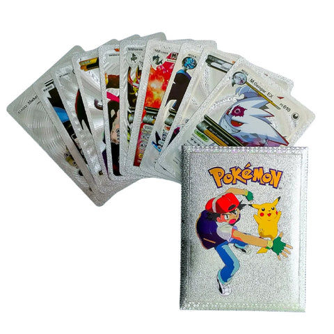 Pack Pokémon Mix – 10 cartes argentées