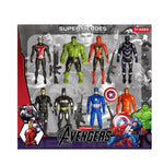 Pack de 8 figurines Avengers