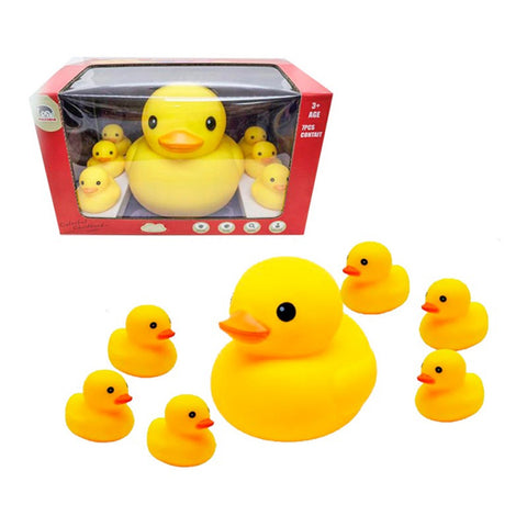 Pack maman canard avec 6 canetons