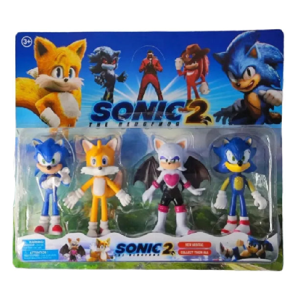 Pack Figurines Sonic
