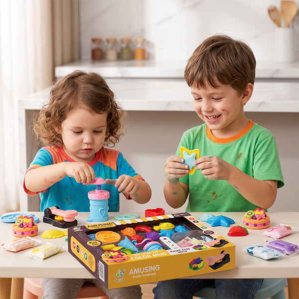 Pâte à modeler avec accessoires