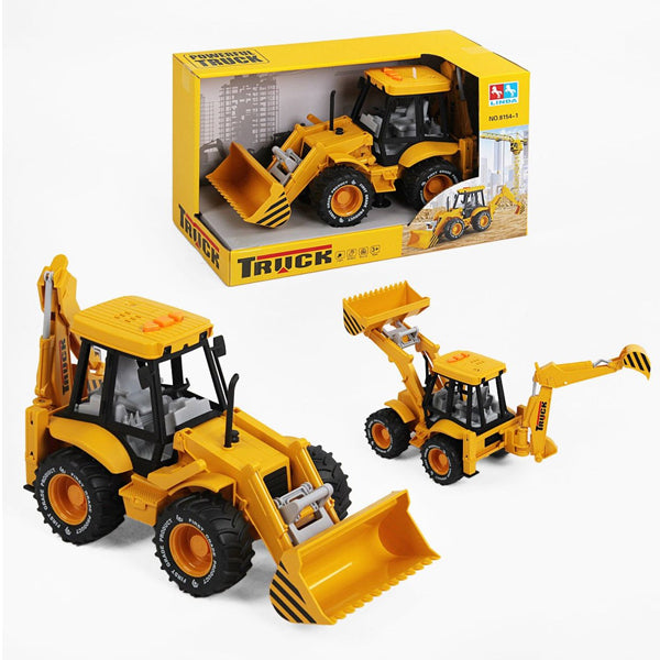 Pelle d’excavation avec son