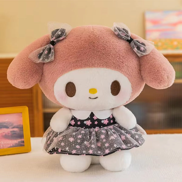 Peluche Kuromi rose 42 cm
