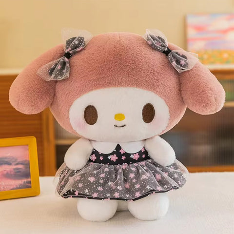 Peluche Kuromi rose 42 cm