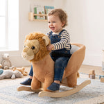 Peluche à bascule Lion