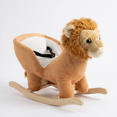 Peluche à bascule Lion