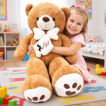 Peluche ours 100 cm