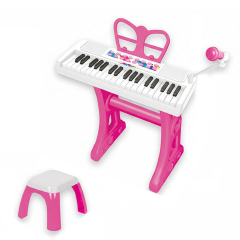 Piano rose melody avec tabouret 37 touches