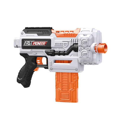 Pistolet Fast Pioneer avec 24 fléchettes 35 cm