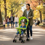 Poussette canne multicolore