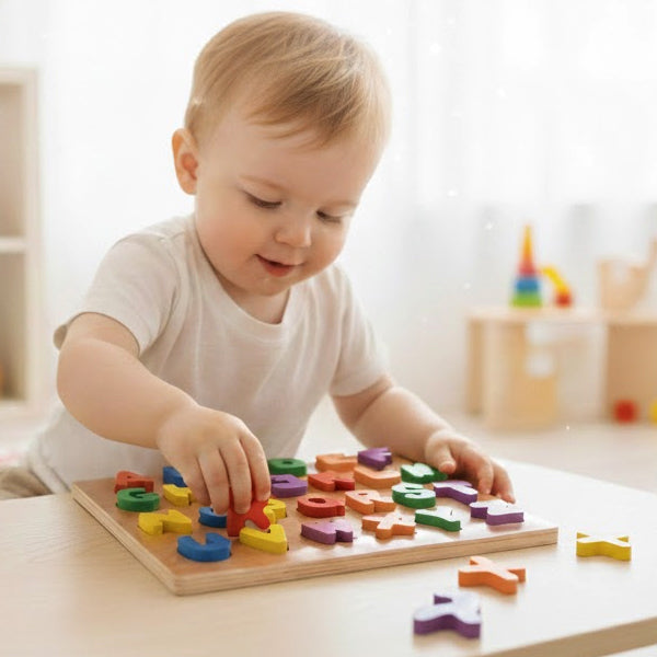 Puzzle alphabet en bois