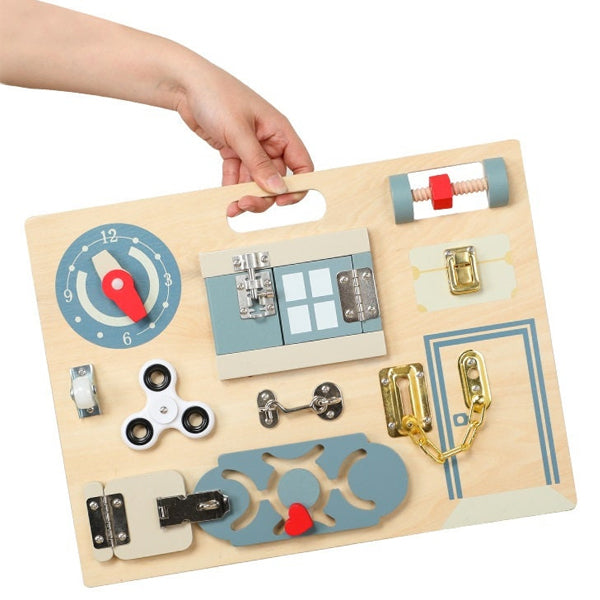 Puzzle de déverrouillage en bois