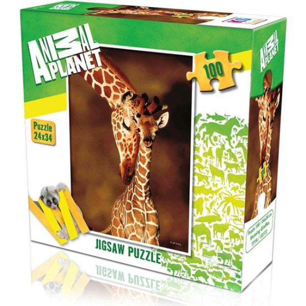 Puzzle Ks Animal Planet - Girafe 100 pcs