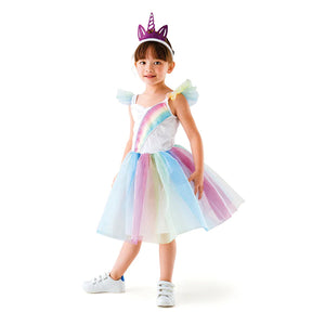 OXYBUL - Robe princesse licorne 6-8 ans