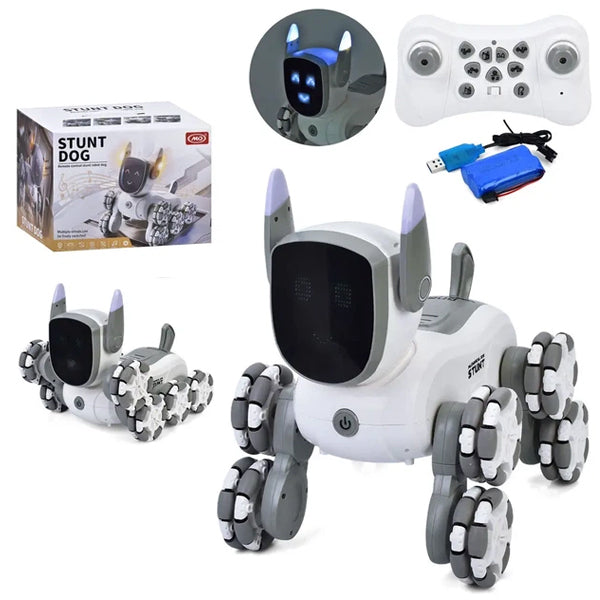 Robot chien stunt RC