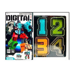 Robot transformable numérique 4 pcs