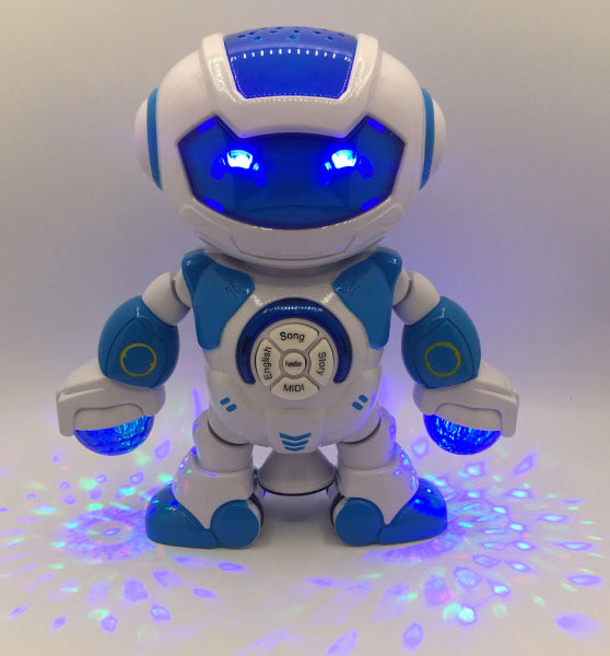 Robot Lezo veilleuse avec lumières