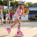 Rollers avec casque et sac