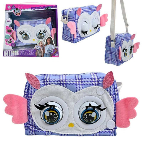 Sac avec yeux qui clignent - Hibou