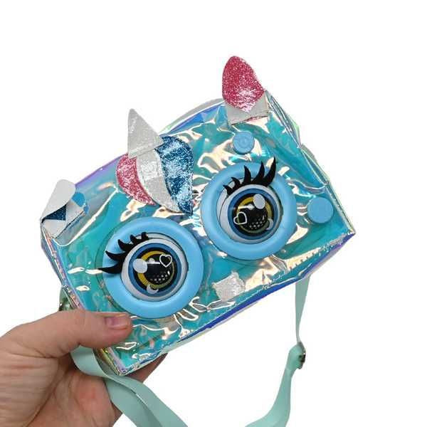 Sac avec yeux qui clignent - Licorne