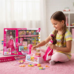 Set Supermarché avec Caisse et Poupée