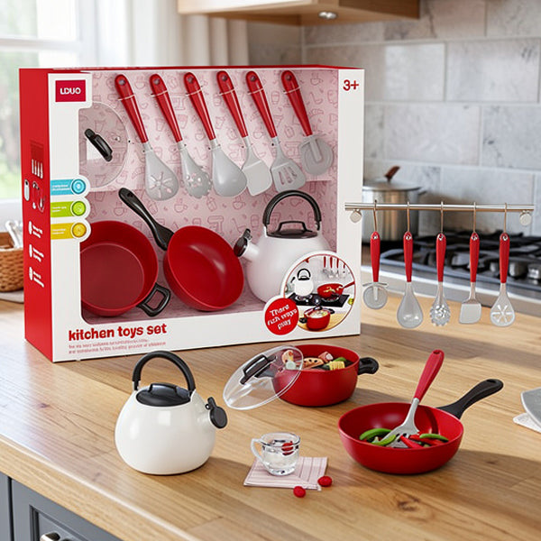 Set de cuisine avec bouilloire classique