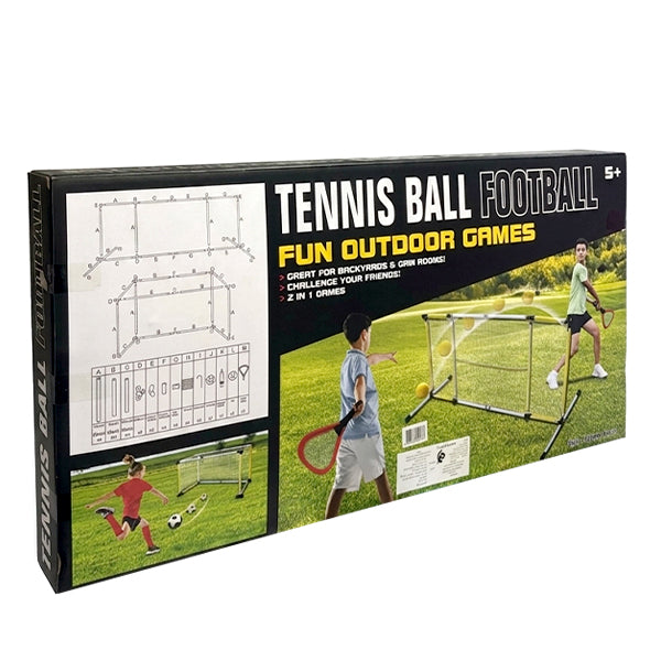 Panneau de foot & jeu de tennis 2 en 1