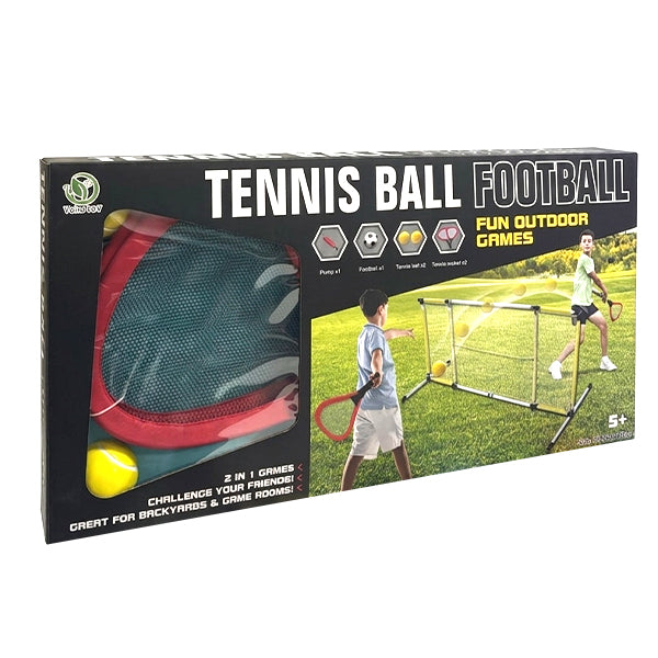 Panneau de foot & jeu de tennis 2 en 1