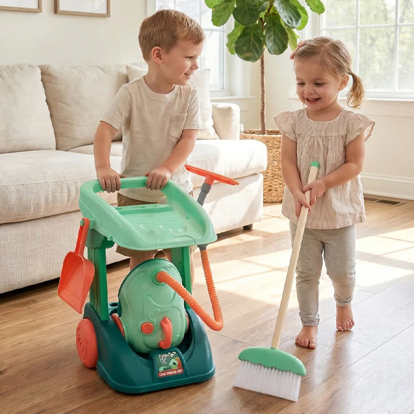 Set de ménage avec aspirateur