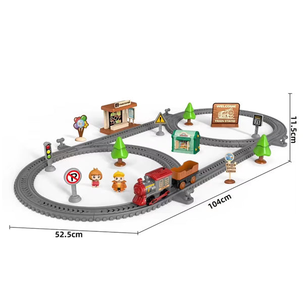 Station de train 74 pcs