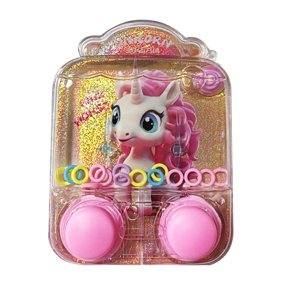 Console jeu d'anneau d'eau Licorne