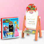 Tableau 2 en 1 a craie et feutre Super Mario