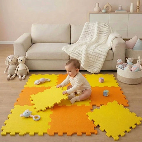 Tapis puzzle en mousse 10 pcs