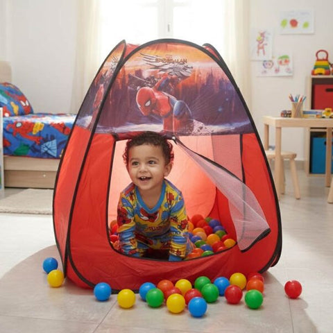 Tente Spiderman avec 50 balles