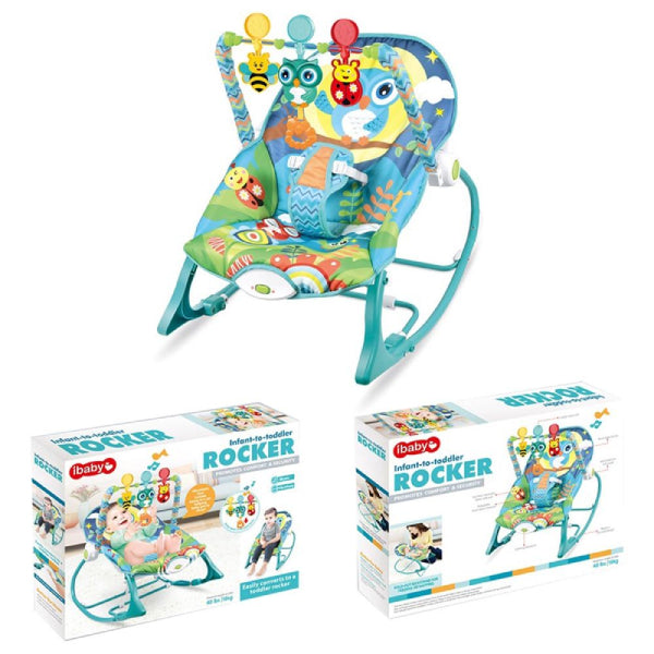 Tiibaby - Transat à bascule vert