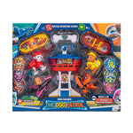 Tour de secours Paw Patrol avec 4 figurine