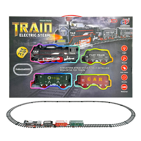 Train à vapeur 25 pcs