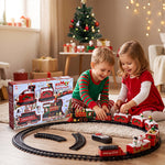 Train géant de Noël