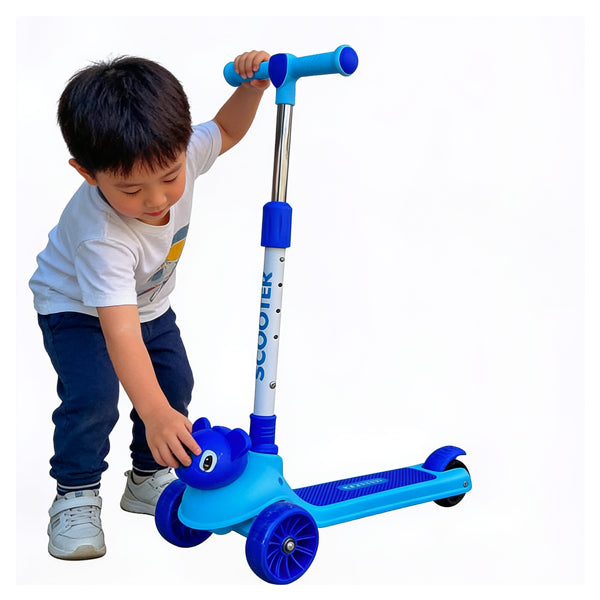 Trottinette 3 roues Stitch Bleu