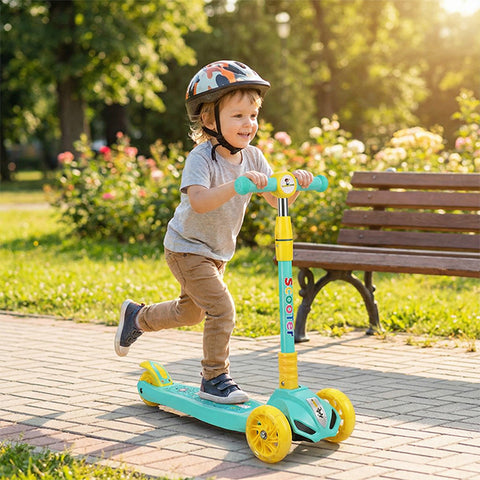 Trottinette avec lumière
