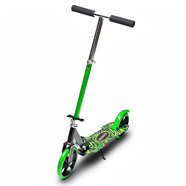 Trottinette grandes roues Verte