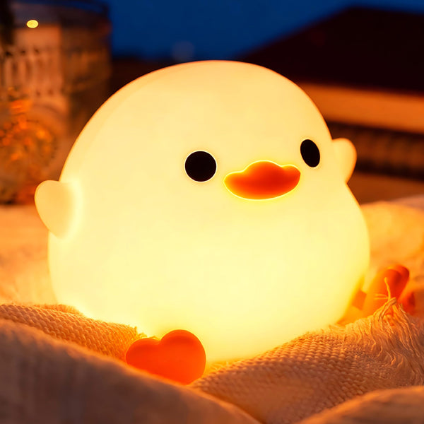 Veilleuse en silicone Canard
