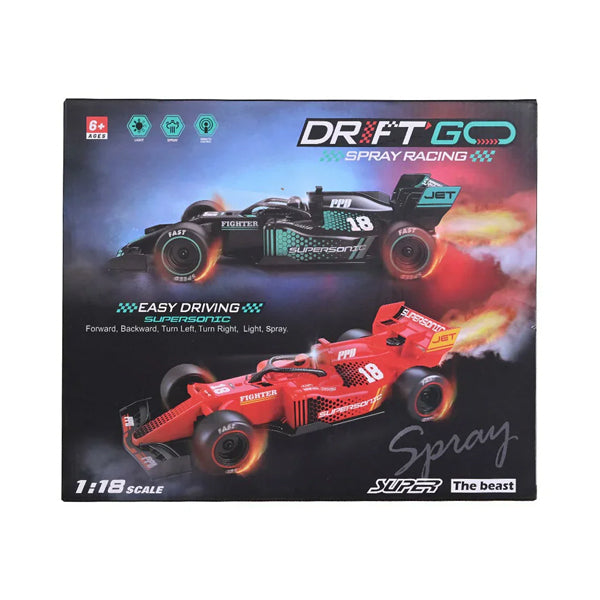 Voiture Drift Go R/C avec spray d'eau