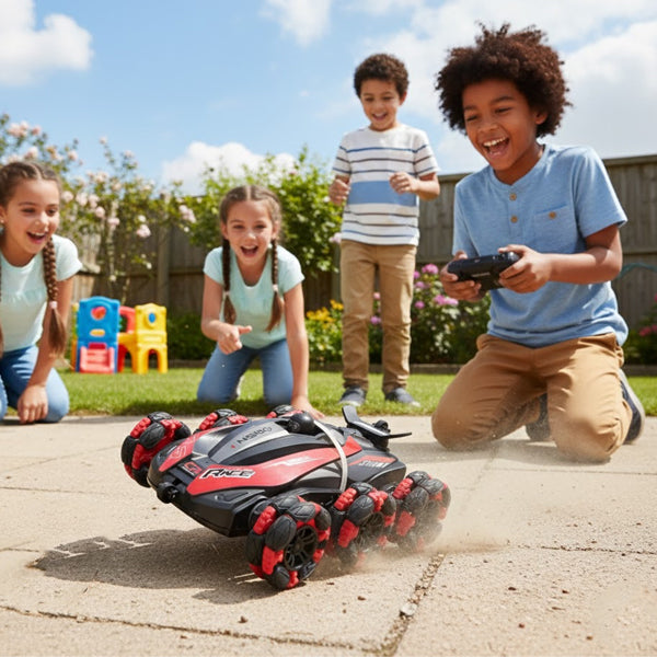 Voiture Laser 6 roues R/C