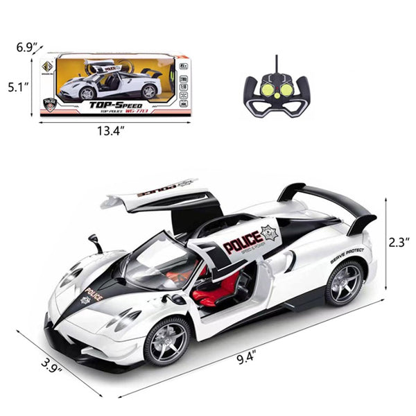 Voiture Police 1:18 R/C