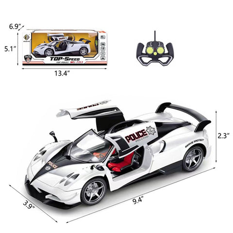 Voiture Police 1:18 R/C