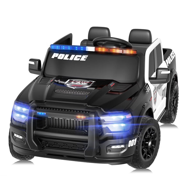 Voiture Police à batterie 12V